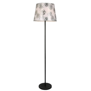 Natural Lamp Single Stand With Floral Design Decorative (13065)