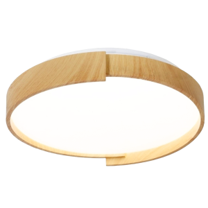 Ceiling Light with Wooden Round Shape Design 500mm , 3C (16871)