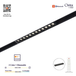 Oritz by Imitos Magnetic Track Light with Smart AI System 3C+Dimm