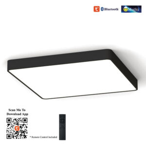 Smart Home System AI Surface Mounted Ceiling Led Light 3C - TUYA App , Bluetooth, Remote Control (ZN8102)