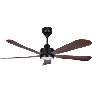 Fiero.ASTON56L Ceiling Fan Compact 5 Blade Remote Control with LED Light 3C Colour