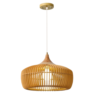Single Pendant Light Wood Design (15293)