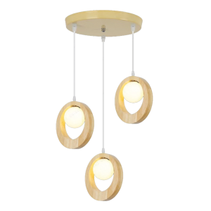 Pendant Light Round Base Adjustable (1751/3)