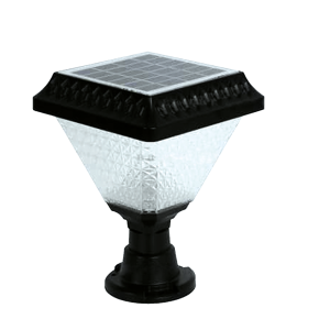 BOJ.8857.3C+RGB Solar Pillar Gate Light