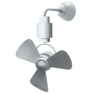 MS160 - 16' Remote Control 12 Speed Wall Mounting Fan