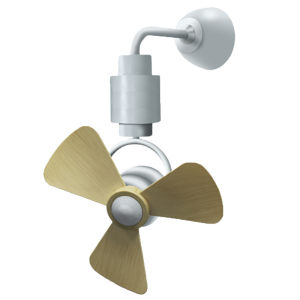 MS160 - 16' Remote Control 12 Speed Wall Mounting Fan