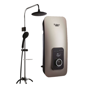 RUBINE Cetus Series Instant Water Heater DC Pump With Rain Shower.CG