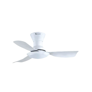 Silenz MOJO 34" Mini Fan DC Motor 7 Speed Remote Ceiling Fan with 3 Aerodynamic Blade