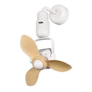 FIERO.TINY16' Wall Mount Fan Remote Control with 3 ABS Blades and 12 Speed