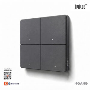 ORITZ by IMITOS - GY4G - AI Smart Tuya, Bluetooth, WiFi App Control, Voice Control,