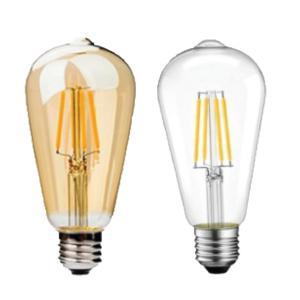 LED ST64 EDISON BULB - 4W / E27 / WW