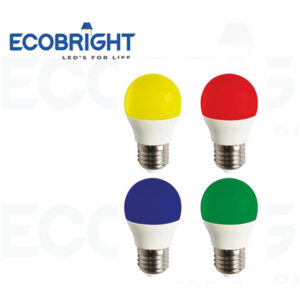 Colour Bulb G45.3W - LED